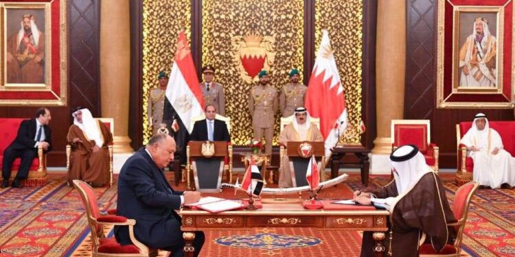 Choucri : La visite du Président à Manama est l’occasion de discussions fructueuses et approfondies 2 - Le Progrès Egyptien Choucri : La visite du Président à Manama est l’occasion de discussions fructueuses et approfondies 1 - Le Progrès Egyptien