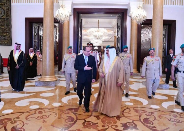 La visite du Président Abdel-Fattah Al-Sissi à Manama en photos