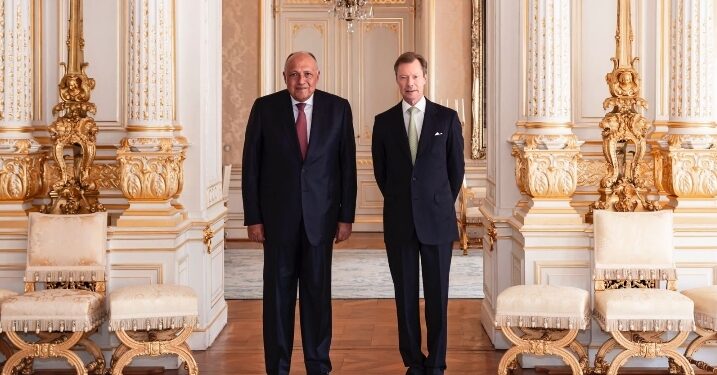 Choucri reçu par le Duc de Luxembourg 2 - Le Progrès Egyptien Choucri reçu par le Duc de Luxembourg 1 - Le Progrès Egyptien