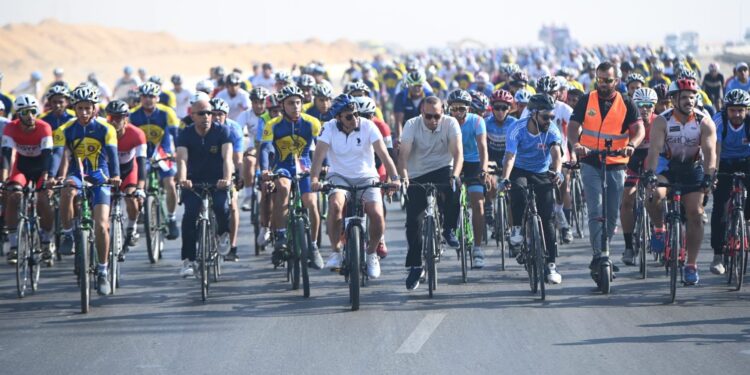 Un marathon cycliste à la nouvelle capitale administrative 2 - Le Progrès Egyptien Un marathon cycliste à la nouvelle capitale administrative 1 - Le Progrès Egyptien