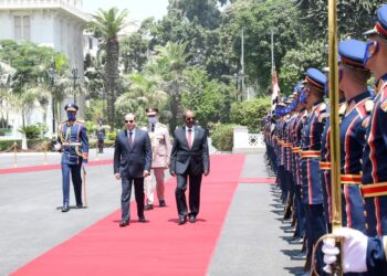 Al-Sissi accueille son homologue somalien au Caire (Photos)