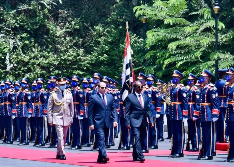 Al-Sissi accueille son homologue somalien au Caire (Photos)