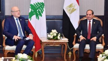 Vœux du Président Al-Sissi au premier ministre libanais