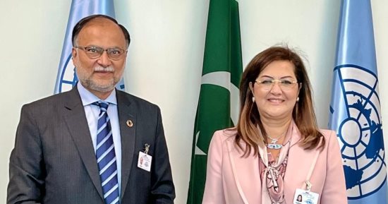 New York : La ministre du Plan s’entretient avec son homologue pakistanais 2 - Le Progrès Egyptien New York : La ministre du Plan s’entretient avec son homologue pakistanais 1 - Le Progrès Egyptien