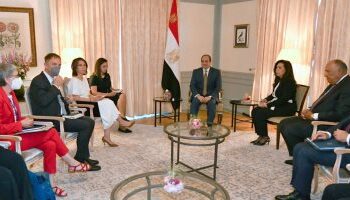 Le Président s’entretient avec la ministre allemande des AE