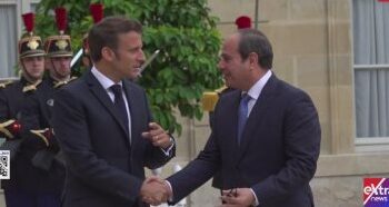 Al-Sissi accueilli par Macron à l’Elysée