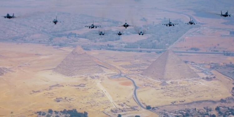 Exercice militaire entre les forces aériennes égyptiennes et américaines 2 - Le Progrès Egyptien Exercice militaire entre les forces aériennes égyptiennes et américaines 1 - Le Progrès Egyptien