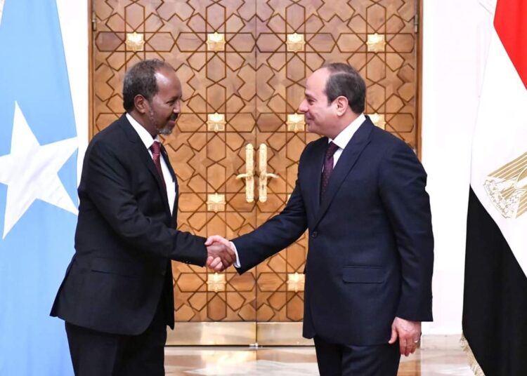 Al-Sissi accueille son homologue somalien au Caire (Photos)