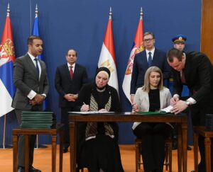 Al-Sissi et son homologue serbe assistent à la signature de plusieurs accords 3 - Le Progrès Egyptien