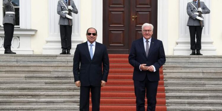 Le chancelier allemand : Nos relations industrielles avec l'Égypte sont historiques 2 - Le Progrès Egyptien Le chancelier allemand : Nos relations industrielles avec l'Égypte sont historiques 1 - Le Progrès Egyptien