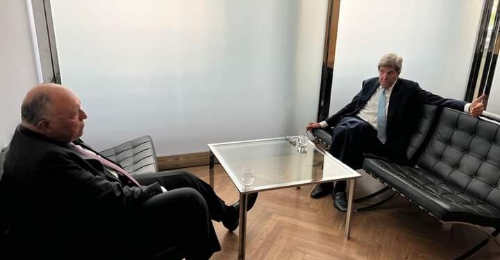 Choucri s'entretient avec l’envoyé US pour le climat 1 - Le Progrès Egyptien