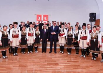 Dîner officiel tenu par le Président serbe en l’honneur d’Al-Sissi