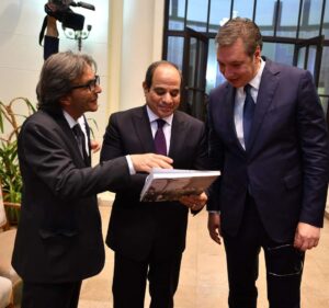 Dîner officiel tenu par le Président serbe en l'honneur d'Al-Sissi 5 - Le Progrès Egyptien