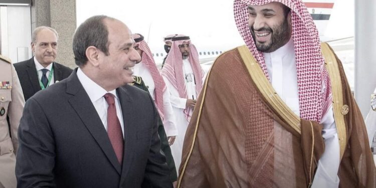 Le prince héritier saoudien reçoit le Président Al-Sissi à l'aéroport de Djeddah 1 - Le Progrès Egyptien