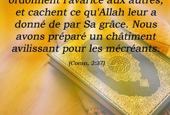 L’avarice en Islam 1 - Le Progrès Egyptien