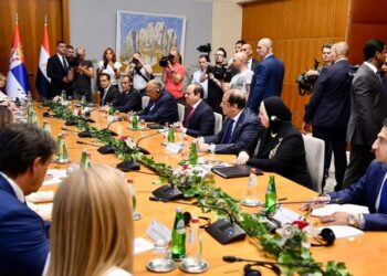 Séance élargie de pourparlers entre l’Egypte et la Serbie