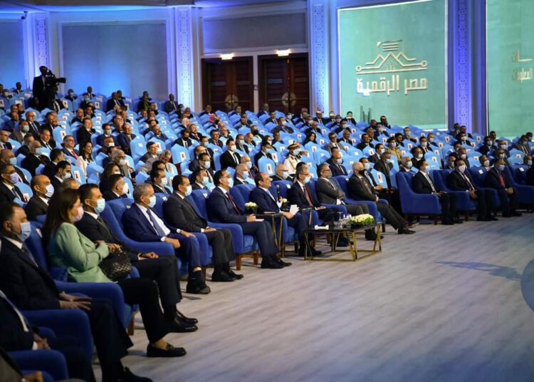 Le Président inaugure nombre de projets de « l’Egypte numérique » (Photos)