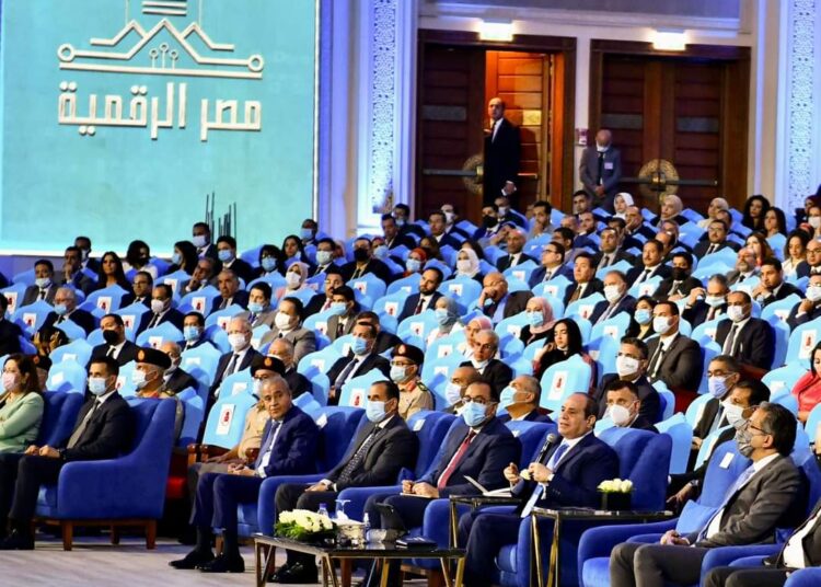 Le Président inaugure nombre de projets de « l’Egypte numérique » (Photos)