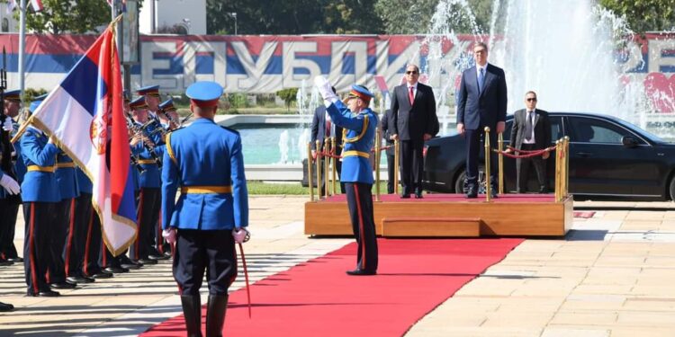 Al-Sissi : L'Egypte aspire à promouvoir les relations de coopération avec la Serbie 1 - Le Progrès Egyptien