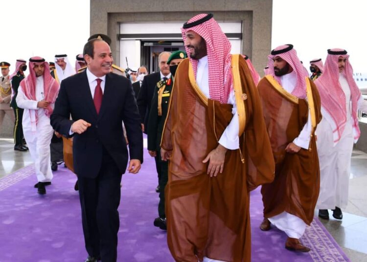 Le Prince héritier saoudien reçoit le Président Al-Sissi (Photos)