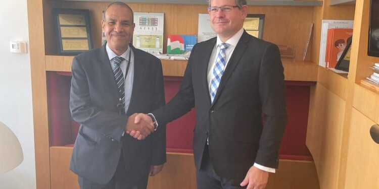 L'ambassadeur d'Egypte en Belgique s'entretient avec nombre de députés européens 2 - Le Progrès Egyptien L'ambassadeur d'Egypte en Belgique s'entretient avec nombre de députés européens 1 - Le Progrès Egyptien