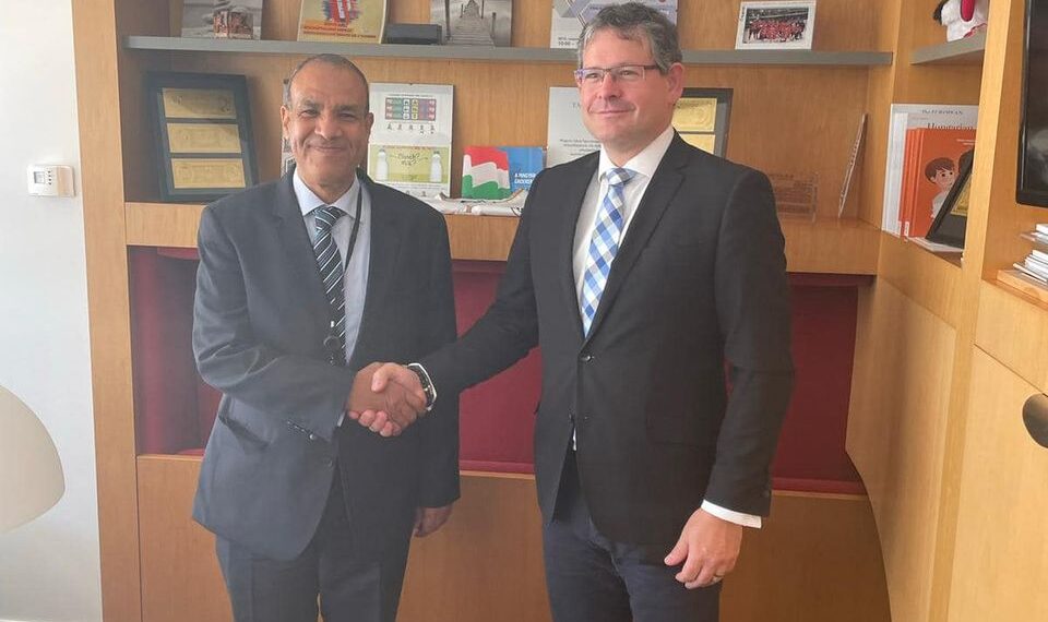 L'ambassadeur d'Egypte en Belgique s'entretient avec nombre de députés européens 1 - Le Progrès Egyptien