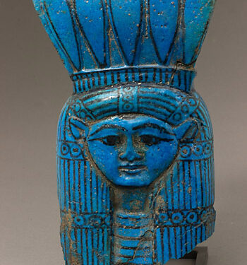 Tête de la déesse Anouket 1 - Le Progrès Egyptien E 12696