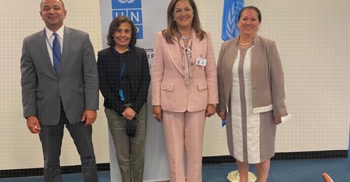 New York : Hala Al-Saïd s’entretient avec les représentants du PNUD 2 - Le Progrès Egyptien New York : Hala Al-Saïd s’entretient avec les représentants du PNUD 1 - Le Progrès Egyptien