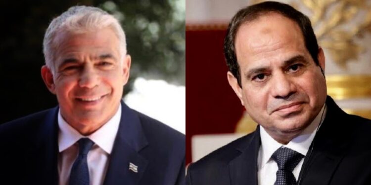 Entretien téléphonique Al-Sissi et le Premier ministre israélien 1 - Le Progrès Egyptien