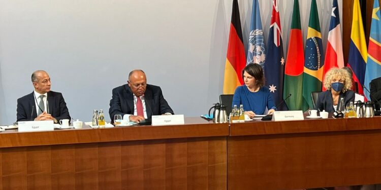 Choucri et son homologue allemande ouvrent le Dialogue de Petersberg sur le climat 1 - Le Progrès Egyptien