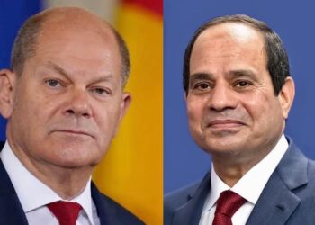 Al-Sissi arrive à la chancellerie allemande pour rencontrer Scholz