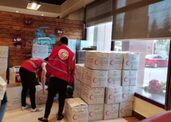 Le croissant rouge égyptien achemine des aides d’urgence dans la Bande de Gaza