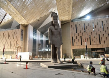 Visite du ministre du Tourisme au Grand Musée Egyptien