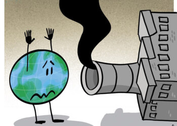 La planète sous la menace des émissions industrielles