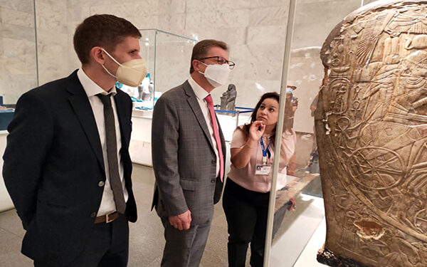 L'ambassadeur d'Allemagne au Caire visite le NMEC 2 - Le Progrès Egyptien L'ambassadeur d'Allemagne au Caire visite le NMEC 1 - Le Progrès Egyptien