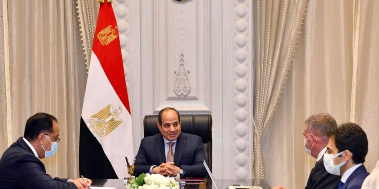 Al-Sissi examine la construction de la plus grande usine de filature du monde à Mahalla 1 - Le Progrès Egyptien
