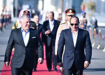 Al-Sissi fait ses adieux au roi de la Jordanie