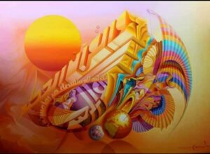 Mohamed Touson, l’artiste qui fait parler une calligraphie spirituelle 3 - Le Progrès Egyptien