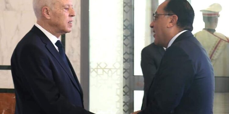 Le Président tunisien reçoit Madbouli avant la séance inaugurale 1 - Le Progrès Egyptien