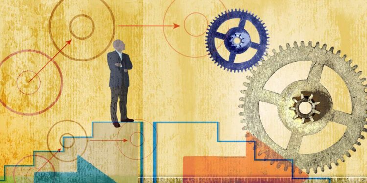 Le “new deal” de l’impact social des entreprises est indispensable »   1 - Le Progrès Egyptien Businessman planning future direction strategy