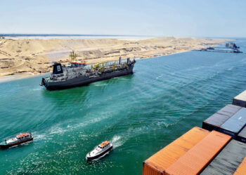 Rabie : Le Canal de Suez ne pouvait assimiler autant de navires avant la construction de la 2e voie