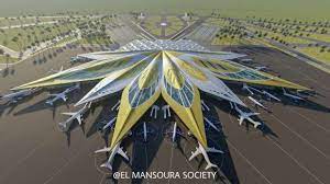 Mohamed et son impressionnant aéroport du Delta