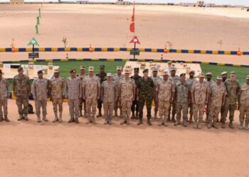 Fin des exercices “Hercule 2” dans la base de “Mohamed Naguib”