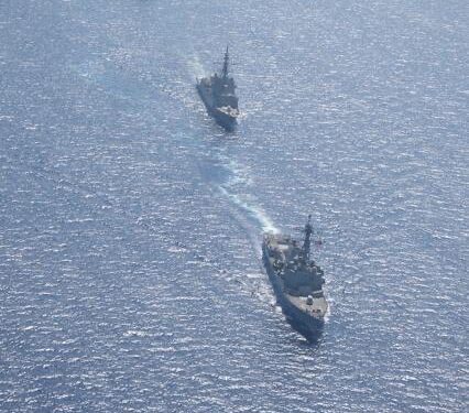La Marine effectue un exercice naval avec les marines américaine et espagnole 1 - Le Progrès Egyptien