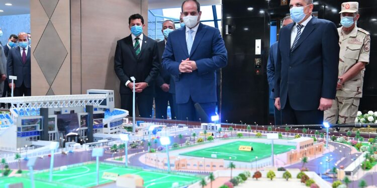 Al-Sissi inaugure le village olympique de la SCA 2 - Le Progrès Egyptien Al-Sissi inaugure le village olympique de la SCA 1 - Le Progrès Egyptien