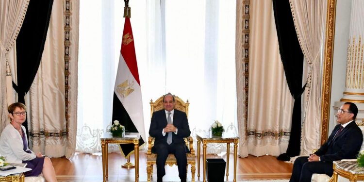 Al-Sissi: L'Egypte apprécie ses relations distinguées avec la BERD 1 - Le Progrès Egyptien