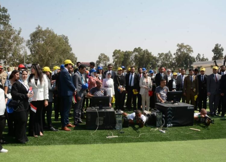 Des stagiaires du programme présidentiel à l’Académie militaire