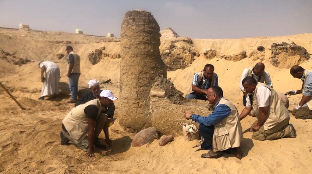 Découverte des moules de fromage à Saqqarah 1 - Le Progrès Egyptien