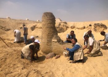 Découverte des moules de fromage à Saqqarah