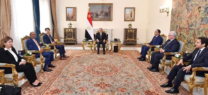 Le Président reçoit le directeur général de l'OMPI 1 - Le Progrès Egyptien